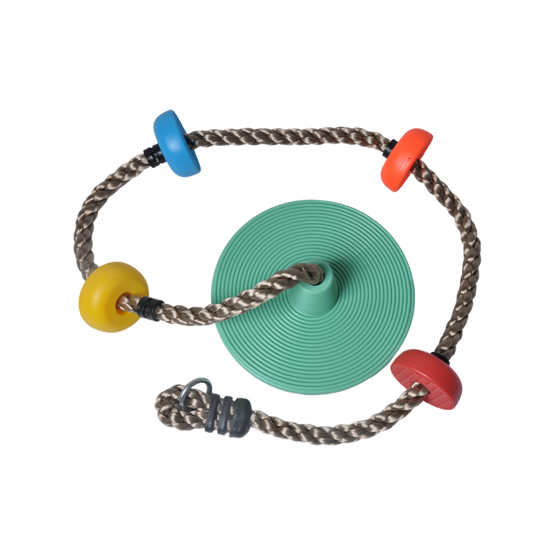 Coarda de catarare multicolora cu disc