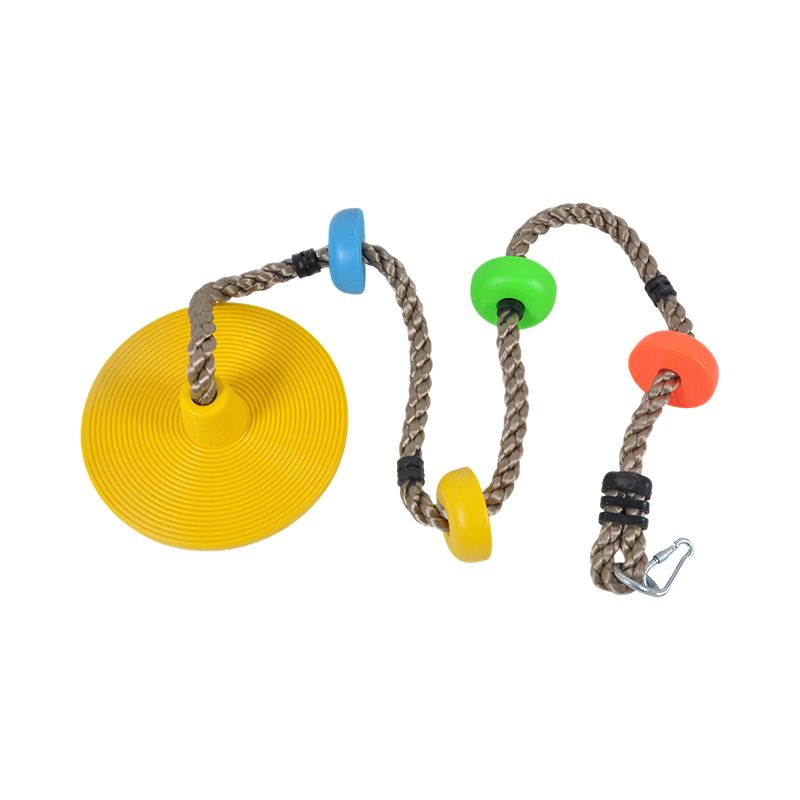 Coarda de catarare multicolora cu disc